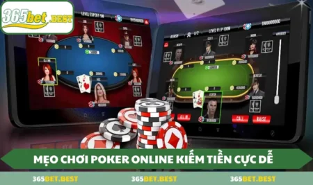 Chơi poker online kiếm tiền